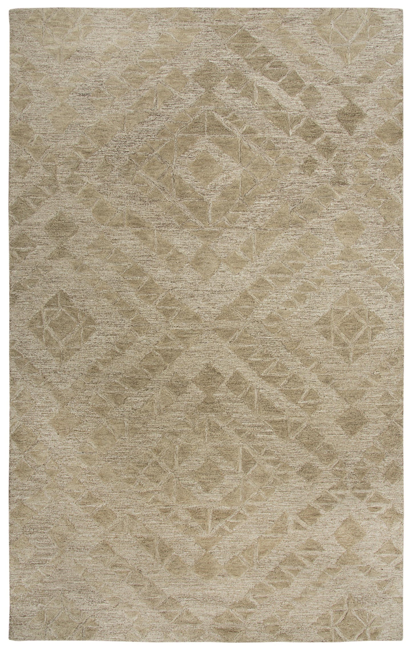 10' x 13' rug, contemporary style.