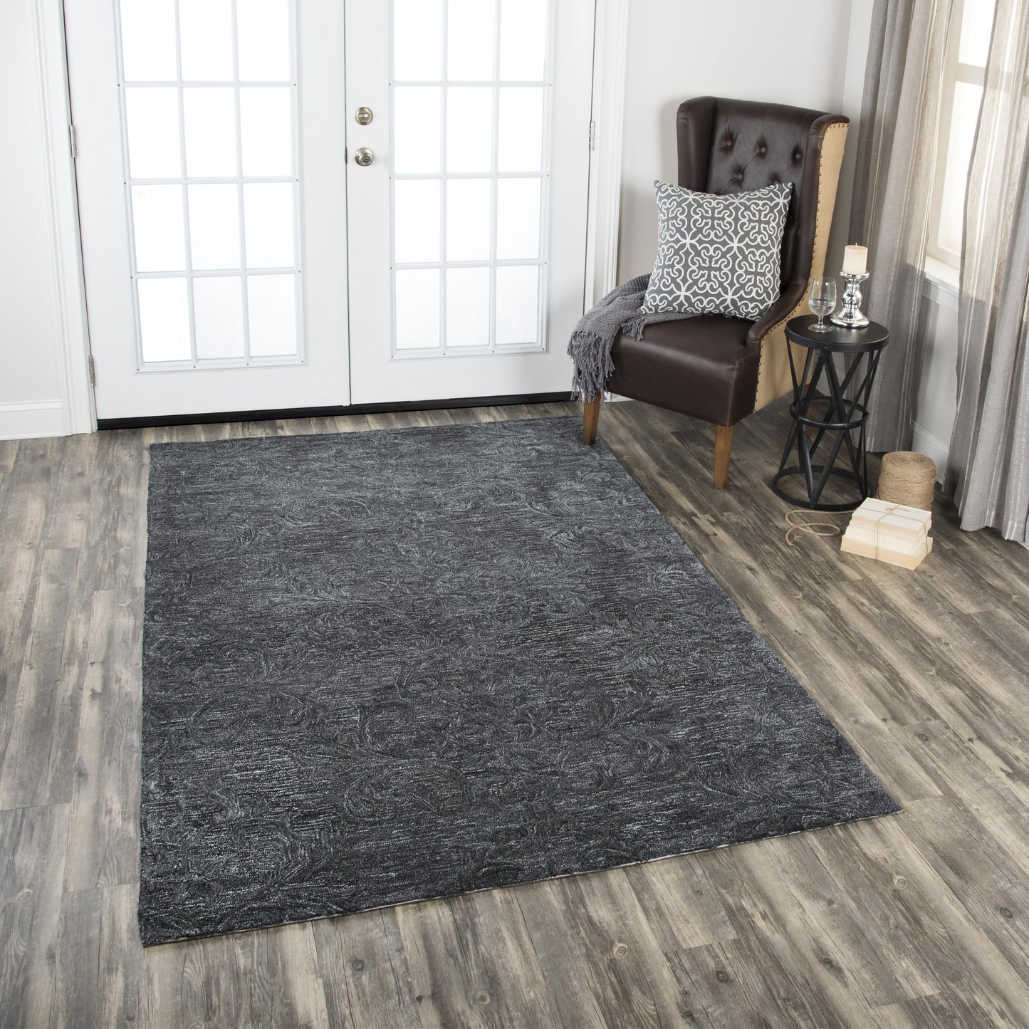 Product title: RIZZY HOME RUGS Fifth Avenue Contemporary 8' x 10' - FTHFA177BDR000810