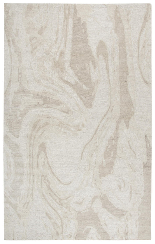 Contemporary rug, 5' x 8'.