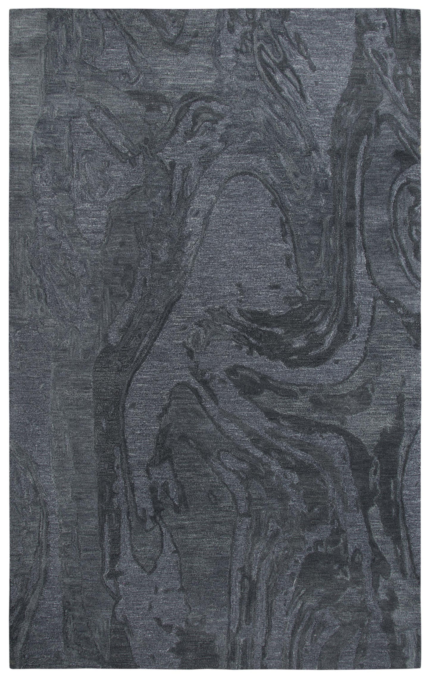 Contemporary 5' x 8' area rug.