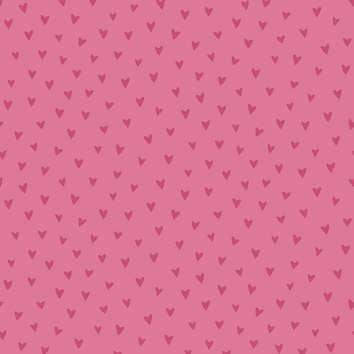 Seabrook Designs  Sparkle Heart Polka Dots Kids/Nursery Hot Pink Glitter   - FA41701