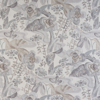 KRAVET DESIGN PRINT BOTANICAL & FLORAL WHITE,LAVENDER,GREY   - FAERIE.10.0