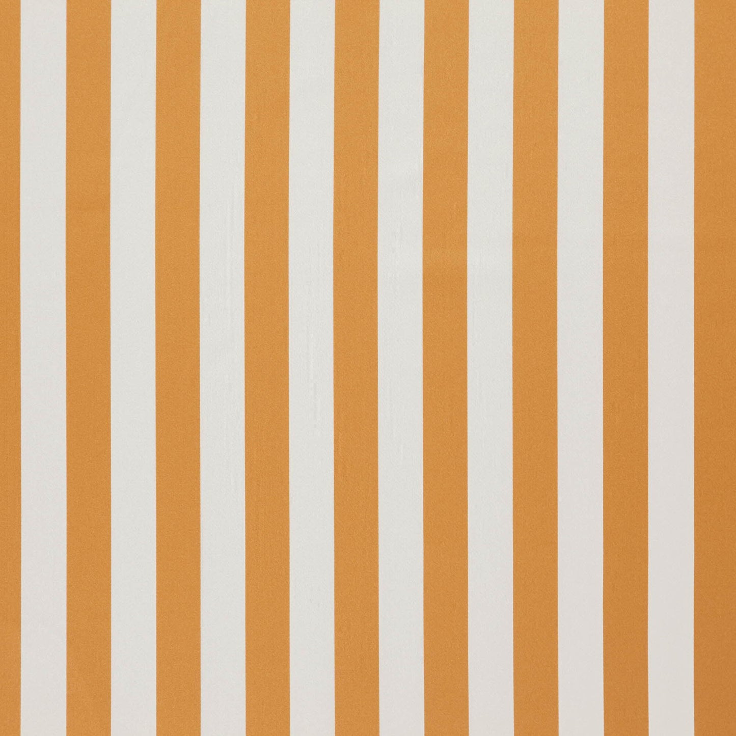 Orange/rust & pale grey vertical stripe sateen fabric.