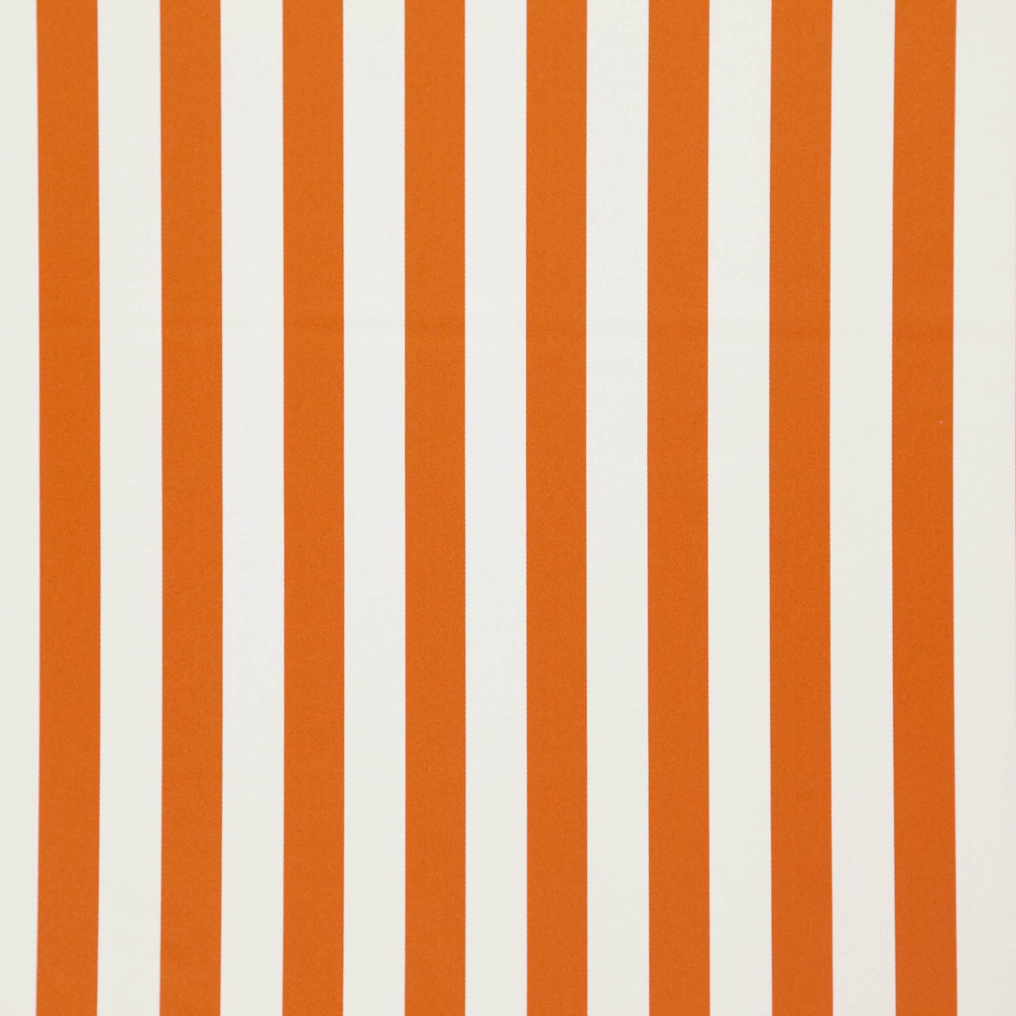 Bold orange vertical stripes on white background; modern graphic pattern for wallpaper or fabric.