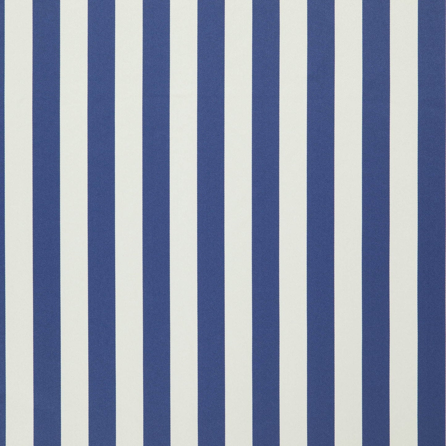 Blue & white vertical stripe pattern, bold nautical style; suitable for fabric or wallpaper.