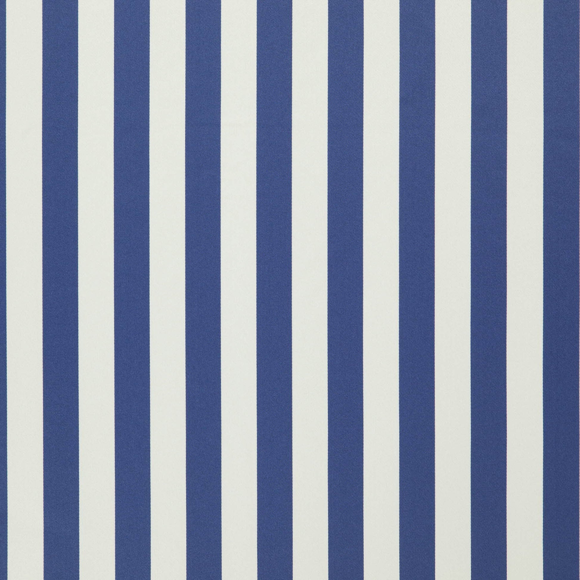 Blue & white vertical stripe pattern, bold nautical style; suitable for fabric or wallpaper.
