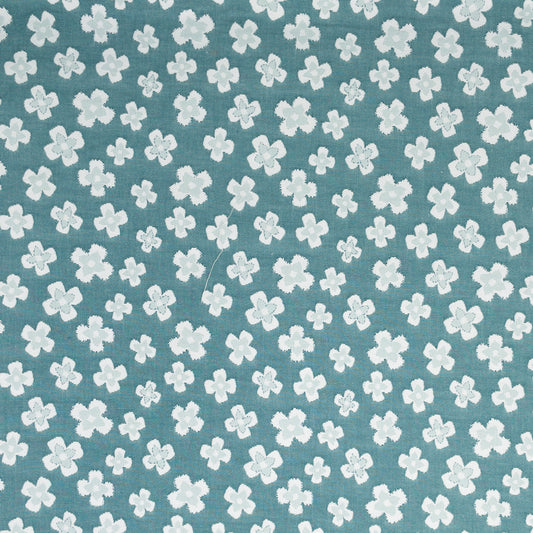STOUT TEXTILES  MULTIPURPOSE,WOVENS TRANSITIONAL,, FLORAL STRIPE PEACOCK   - FANC-3