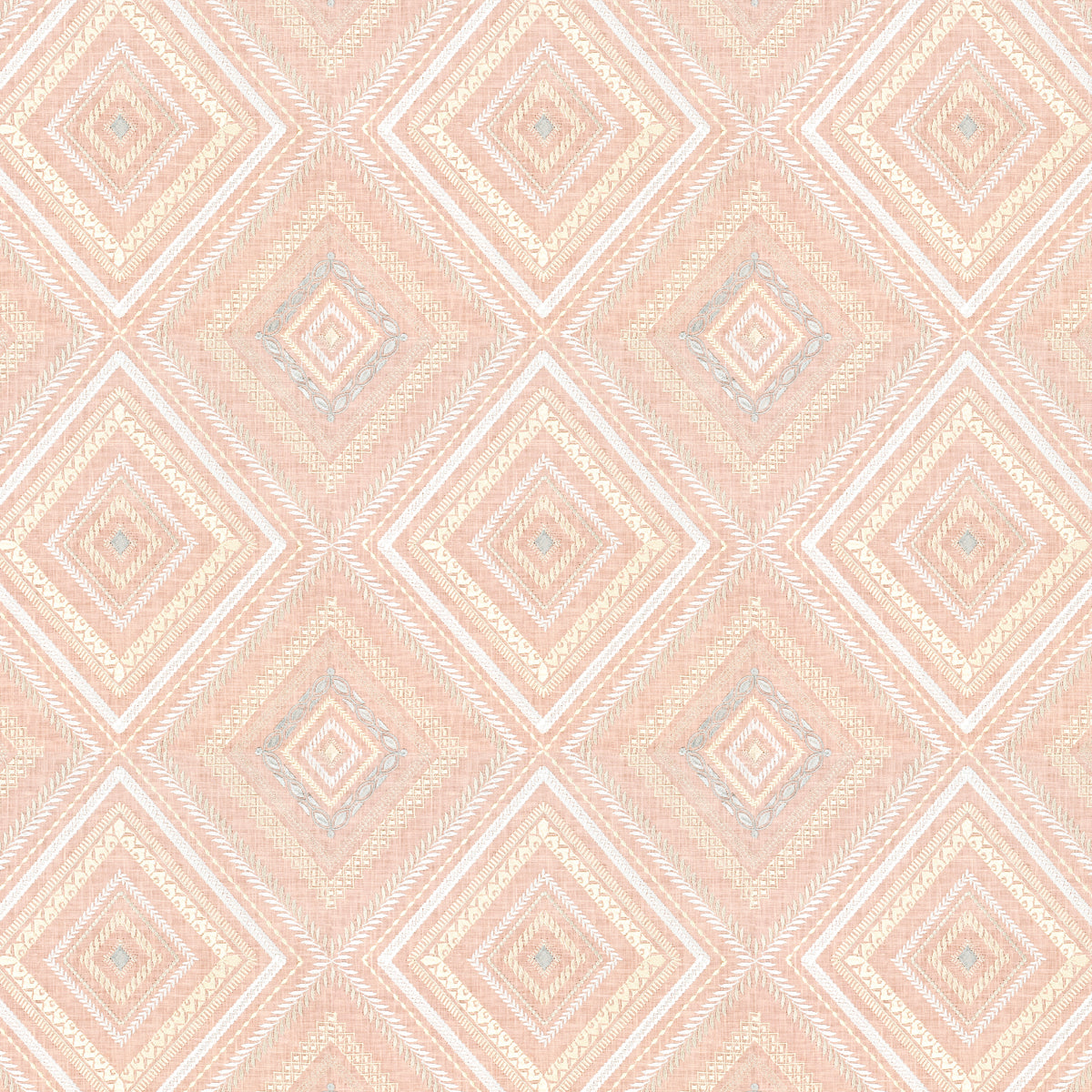 STOUT TEXTILES  MULTIPURPOSE,EMBROIDERIES TRADITIONAL, DIAMOND PRIMROSE,TEAROSE   - FARL-1