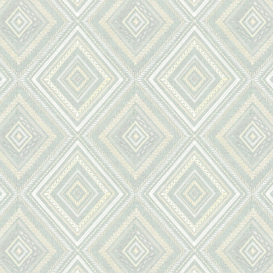 STOUT TEXTILES  MULTIPURPOSE,EMBROIDERIES TRADITIONAL, DIAMOND SEAFOAM,SEAMIST   - FARL-2
