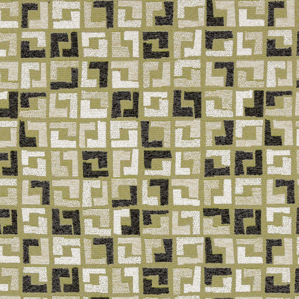 NICHOLASJOHN INC NJ-ROOT Wasabi Geometric   Fabric - NJ25-1242
