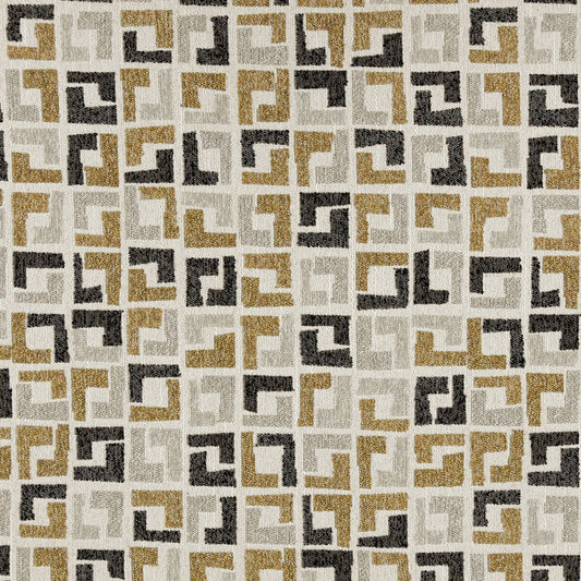 NICHOLASJOHN INC NJ-ROOT Sandalwood Geometric   Fabric - NJ25-1245