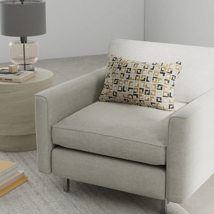 NICHOLASJOHN INC NJ-ROOT Sandalwood Geometric   Fabric - NJ25-1245