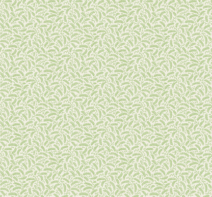 Seabrook Designs French Country Cossette Botanical Country Green Matte  - FC62204
