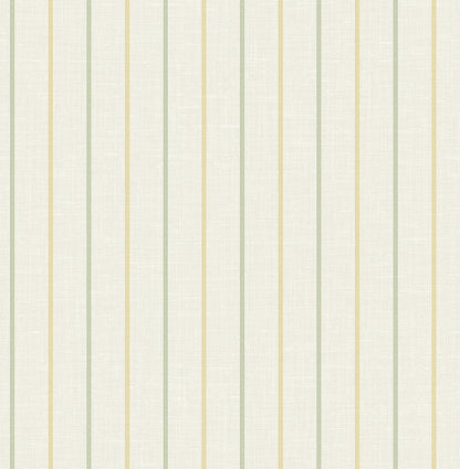 Seabrook Designs French Country Andree Stripe Stripe Country Multi Matte  - FC62504