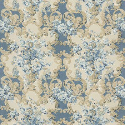 MULBERRY PRINT  BLUE,WHITE,BLUE   - FD2011.H101.0