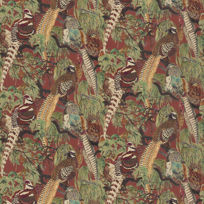 MULBERRY PRINT  RED,GREEN,RED   - FD269.V54.0