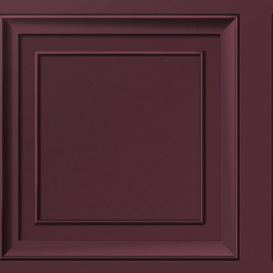 York Wallcoverings Fine Decor Distinctive Merlot Square Panel Wallpaper Graphics Traditional Merlot  Wallpaper - FD43468