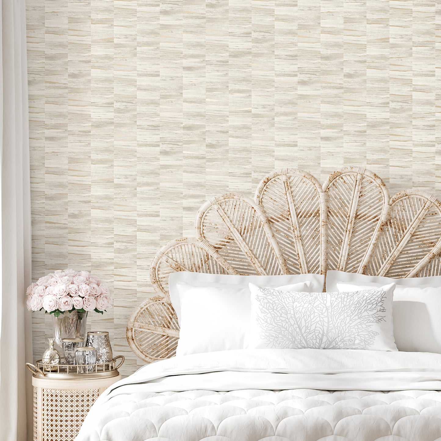York Wallcoverings Fine Decor Hugo Dove Faux Wood Wallpaper Graphics Modern Dove  Wallpaper - FD43493
