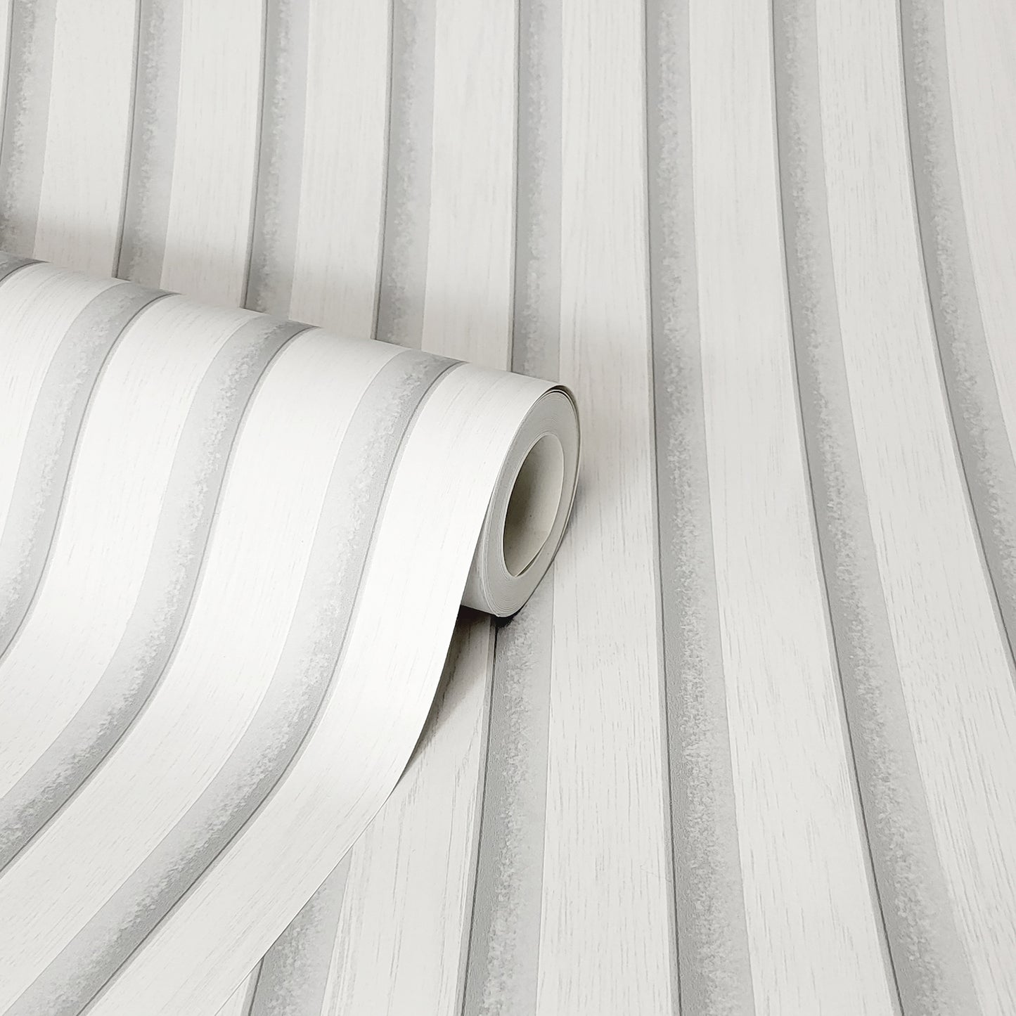 York Wallcoverings Fine Decor Millard White Wood Slats Wallpaper Graphics Modern White  Wallpaper - FD43692