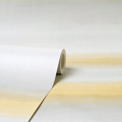 York Wallcoverings Fine Decor Freya Yellow Washed Stripe Wallpaper Abstract Transitional Yellow  Wallpaper - FD43779