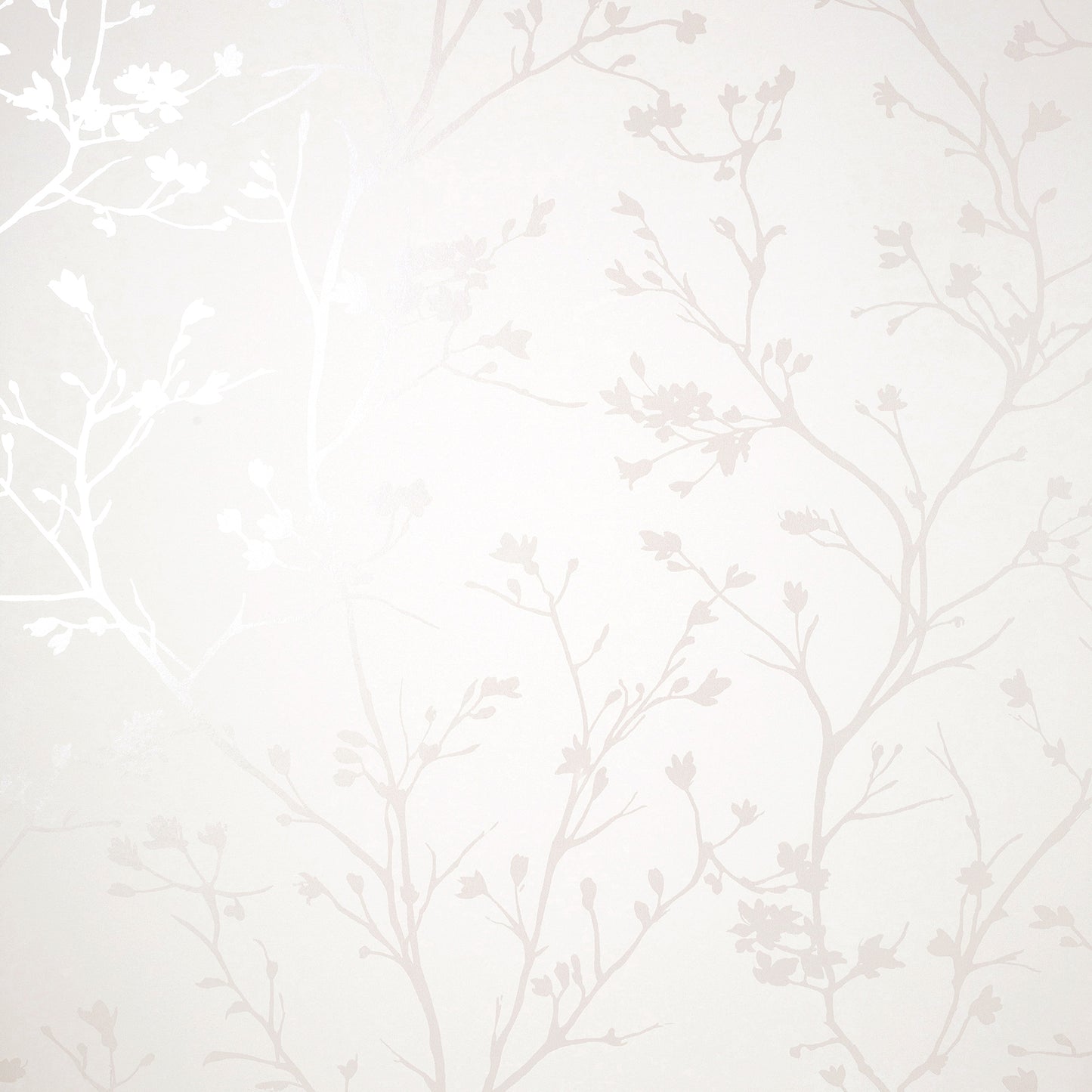 York Wallcoverings Fine Decor Cosima White Sprig Wallpaper Botanical Modern White  Wallpaper - FD43786