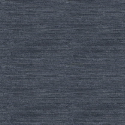 York Wallcoverings Fine Decor Miya Dark Blue Faux Grasscloth Wallpaper Graphics Transitional Dark Blue  Wallpaper - FD43787