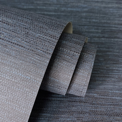 York Wallcoverings Fine Decor Miya Dark Blue Faux Grasscloth Wallpaper Graphics Transitional Dark Blue  Wallpaper - FD43787