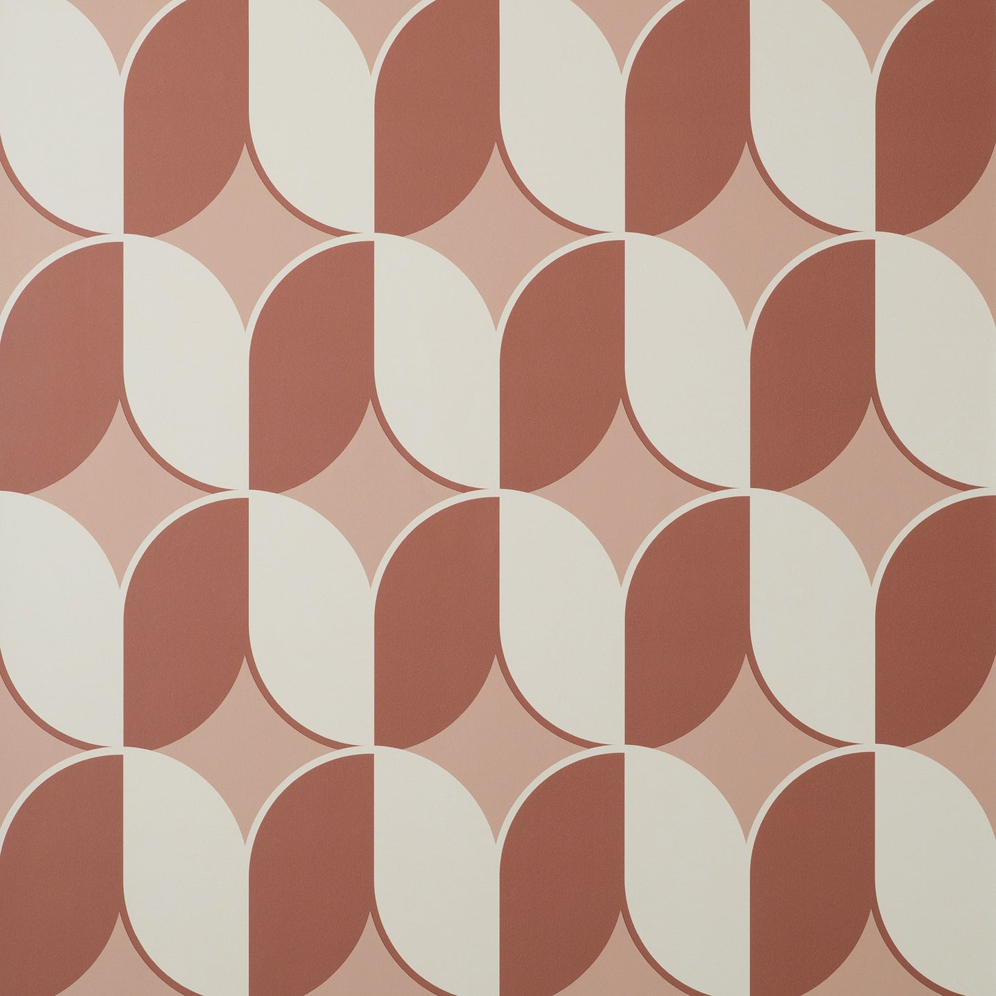 York Wallcoverings Fine Decor Lindy Blush Retro Geo Wallpaper Graphics Retro Blush  Wallpaper - FD43800