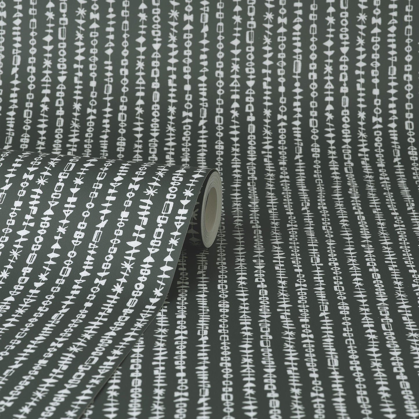 York Wallcoverings Fine Decor Salvador Black Shape Stripes Wallpaper Abstract Modern Black  Wallpaper - FD43808