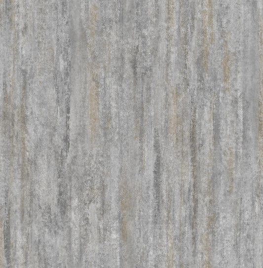 York Wallcoverings Fine Decor Belen Grey Textured Stripe Wallpaper Graphics Industrial Grey  Wallpaper - FD43811