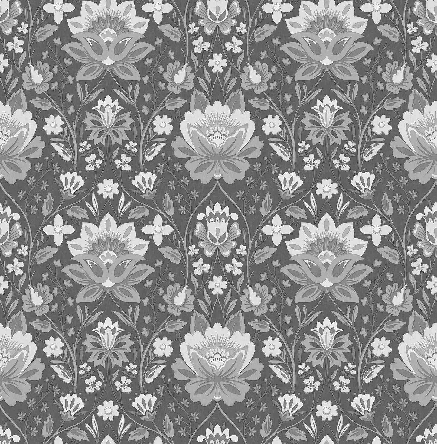 York Wallcoverings Fine Decor Issey Red Floral Wallpaper Botanical Traditional Red  Wallpaper - FD43823