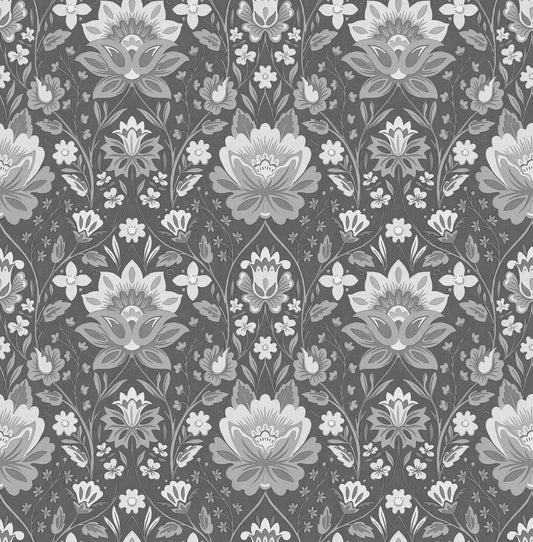 York Wallcoverings Fine Decor Issey Red Floral Wallpaper Botanical Traditional Red  Wallpaper - FD43823