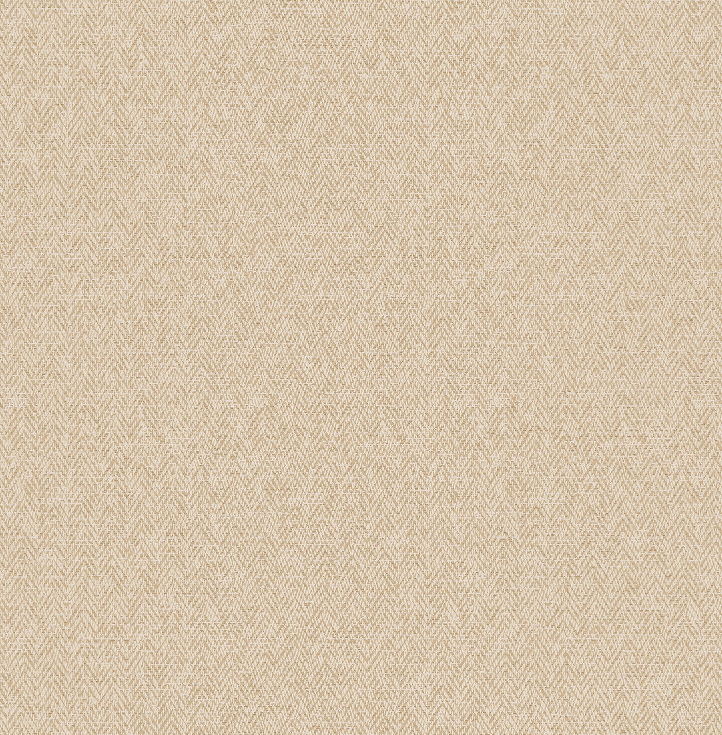Beige chevron wallpaper with a subtle woven texture.