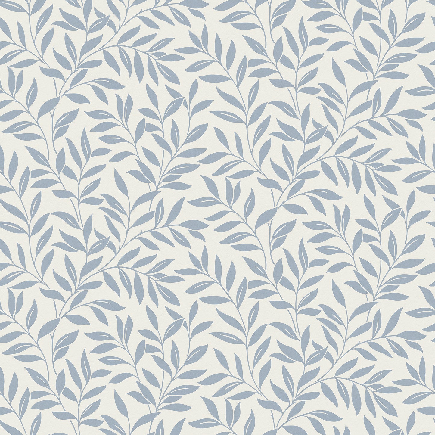 York Wallcoverings Fine Decor Marin Blue Leaf Trail Wallpaper Botanical Farmhouse Blue  Wallpaper - FD43838