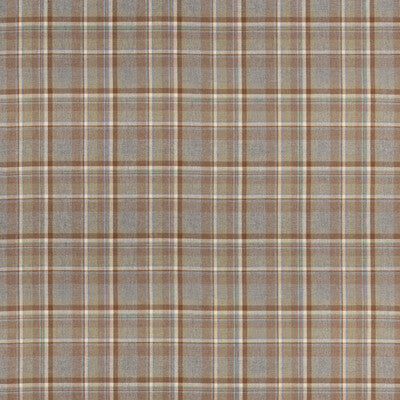 MULBERRY WOOL PLAID / CHECK BROWN,BLUE,WHITE   - FD838.L33.0