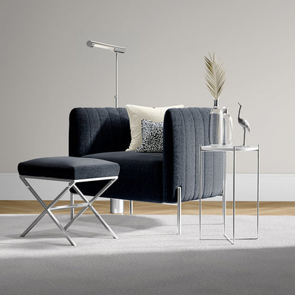 NICHOLASJOHN INC NJ-MERRIMENT Blueberry Solid   Fabric - NJ25-1250