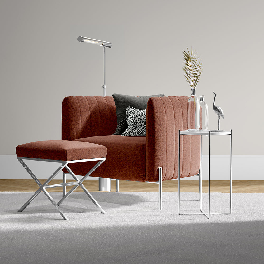 NICHOLASJOHN INC NJ-MERRIMENT Henna Solid   Fabric - NJ25-1251