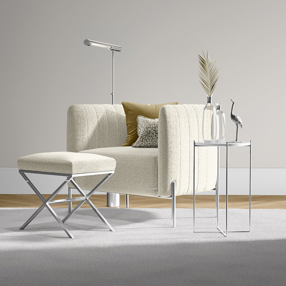 NICHOLASJOHN INC NJ-MERRIMENT Ivory Solid   Fabric - NJ25-1253