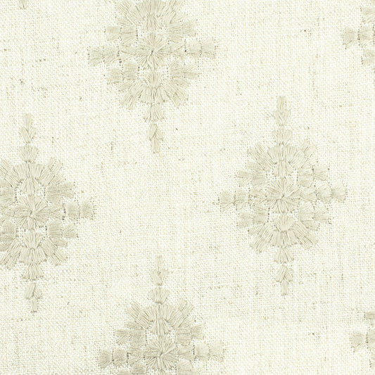 STOUT TEXTILES  DRAPERY,EMBROIDERIES TRADITIONAL, MEDALLION SHELL   - FERD-1