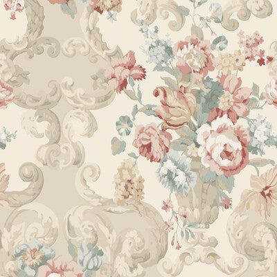 MULBERRY FLORAL ROCOCO ---BOTANICAL & FLORAL CLIFF   - FG103.R114.0