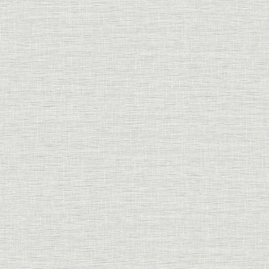 York Wallcoverings Simply Farmhouse Silk Linen Weave Grey Wallpaper  Textures Greys   - FH4060
