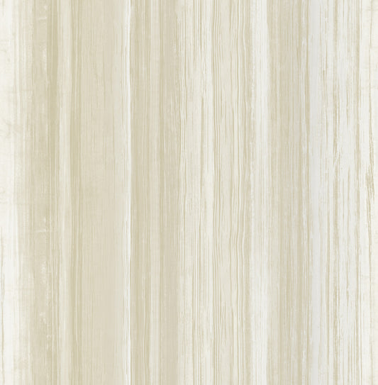 Seabrook Designs  Stripe Striped Contemporary Metallic Ivory , S,   - FI71205