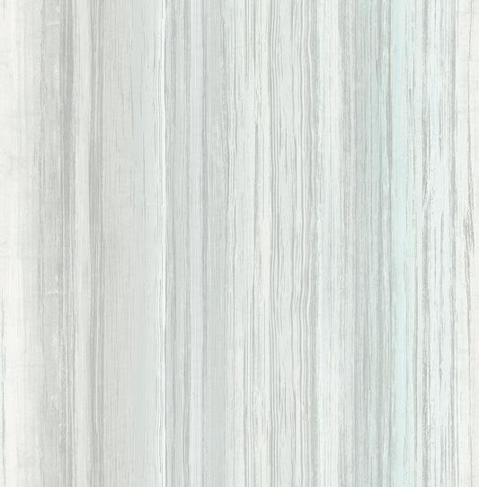 Seabrook Designs  Stripe Striped Contemporary Metallic Silver   - FI71208