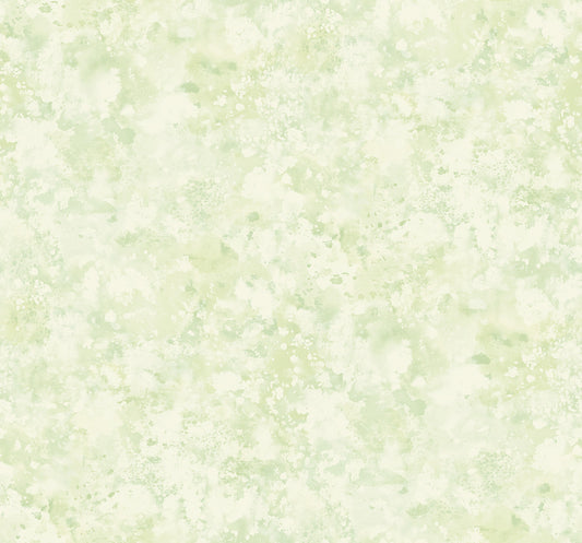 Seabrook Designs  Waterdrop Floral Abstract Contemporary Metallic Lime   - FI71404