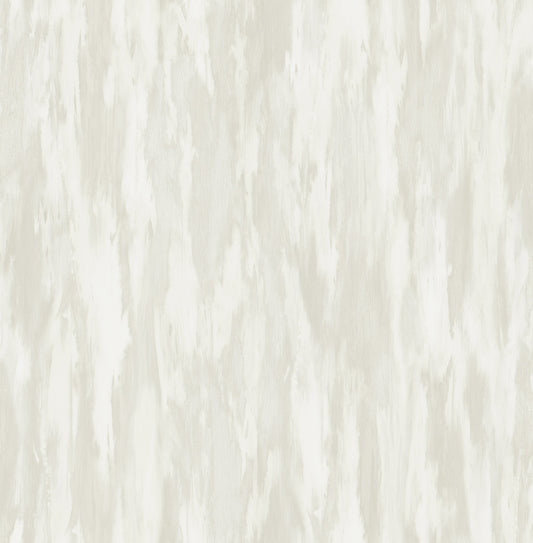 Seabrook Designs  Stria Stria Contemporary Metallic Pearl , Off-White   - FI71702