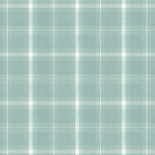 STOUT TEXTILES  MULTIPURPOSE,WOVENS TRADITIONAL, PLAID/CHECK SEAFOAM,SEAMIST   - FIAN-1