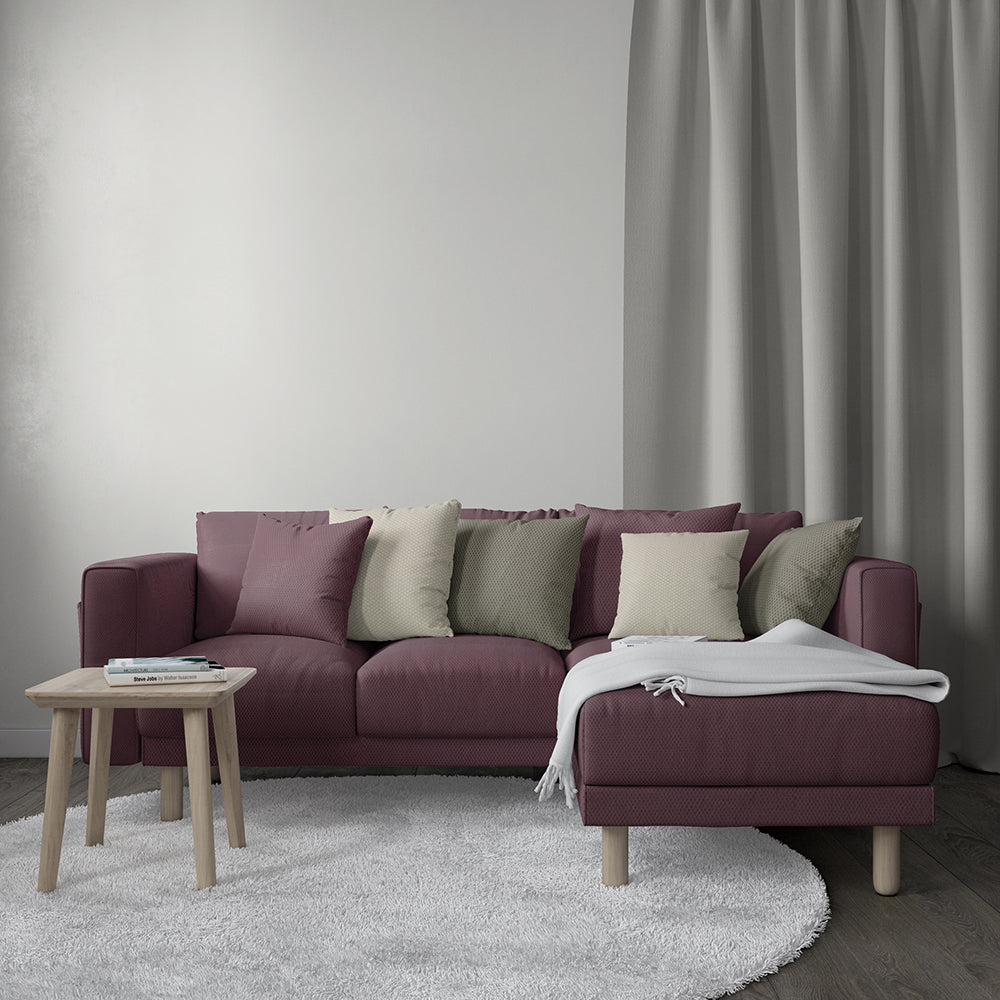 NICHOLASJOHN INC NJ-FORA Plum Solid,Traditional   Fabric - NJ25-1265