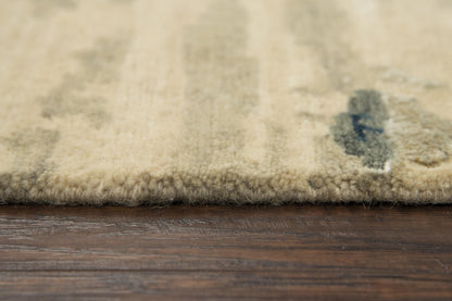 Rug, 9' x 12', contemporary style.
