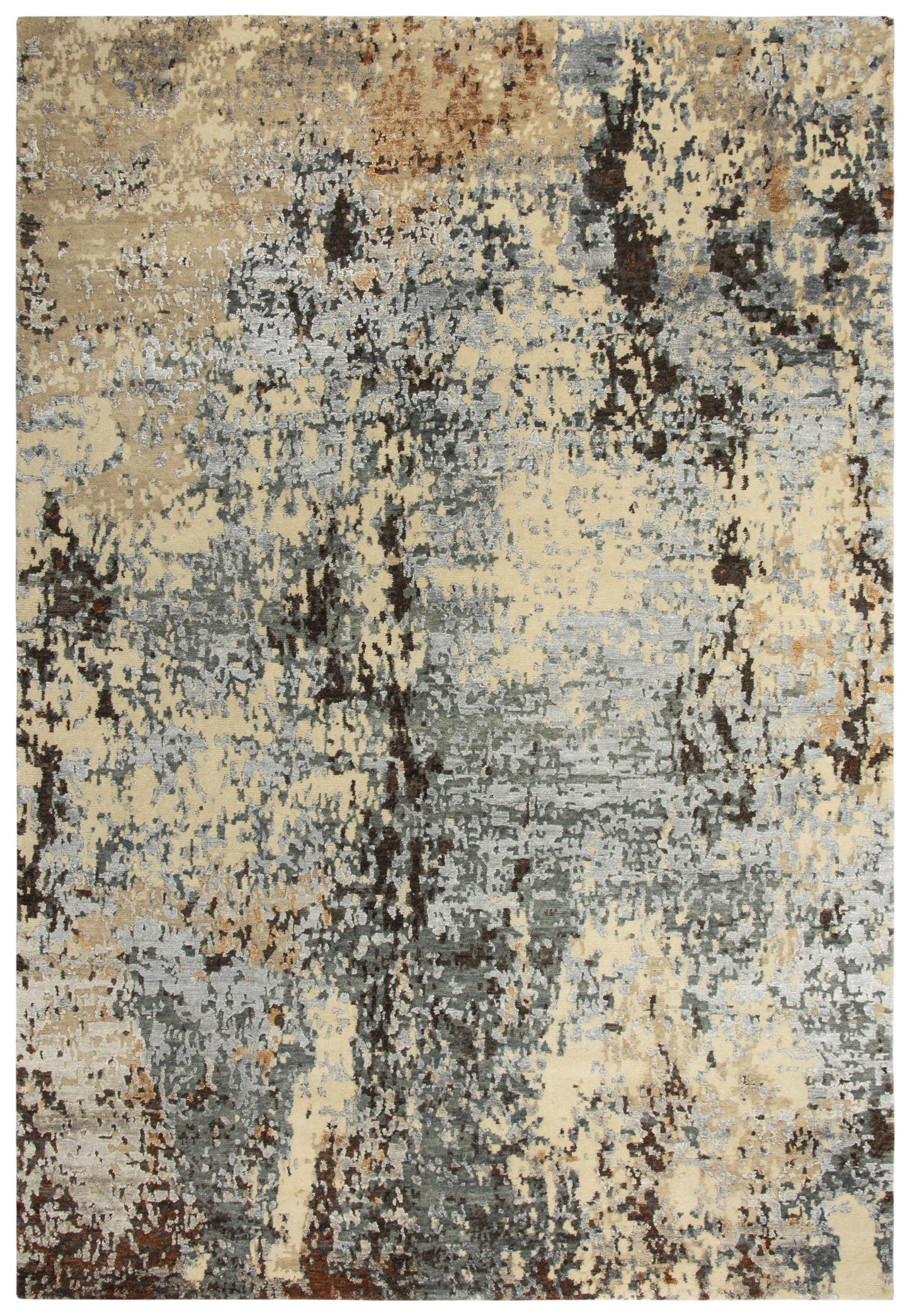 Contemporary rug, 6' x 9'.