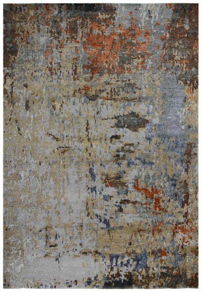 Rug, contemporary, 9' x 12' - FINFIN11100540912